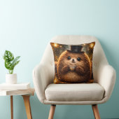 Cute Hedgehog Cozy Pillow Gift Home Decor クッション (椅子)
