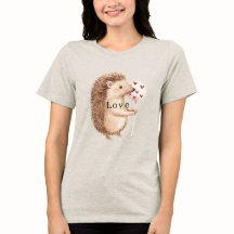 Cute Hedgehog Hearts Love