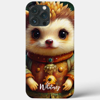 Cute Hedgehog Name iPhone 13 Pro Maxケース