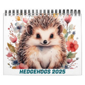 CUTE HEDGEHOGS 2025 CALENDAR カレンダー (カバー)