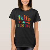 Cute Hello Second Grade 2nd Grade Back To School G Tシャツ (正面)