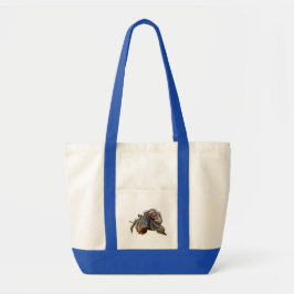 Cute Hermit Crab Beach Tote Bag #Barefoot-at-Heart トートバッグ