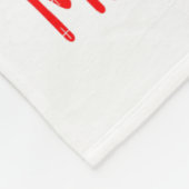 Cute Highland Baby Cow Christmas Lights Merry & フリースブランケット (角)