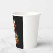 Cute Highland Cow Christmas Santa Highland Cow Lov 紙コップ (左)