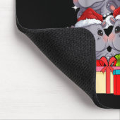 Cute Hip Le Hiptamus Christmas Tree Xmas Hat  マウスパッド (コーナー)