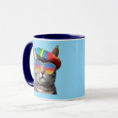 Cute Hip Tabby Coffee Mug マグカップ (正面左)