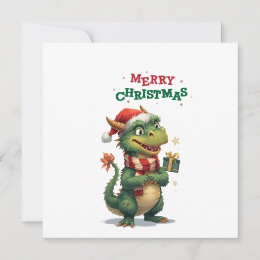 Cute Holiday Dragon Pal シーズンカード (正面)