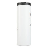 Cute Holiday Reindeer & Snowman タンブラー (裏面)