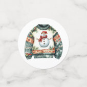 CUTE HOLIDAY WINTER CHRISTMAS SWEATERS コンフェッティ (スモール正面)