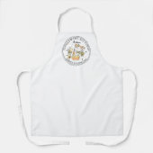 Cute Honey Bee Apiary Beekeeper Honey Products  エプロン (正面)