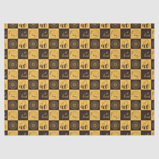 Cute Honeybee  薄葉紙 (正面)