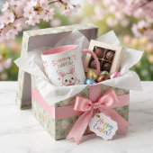 Cute Hoppy Easter Bunny マグカップ