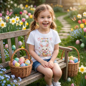 Cute Hoppy Easter Bunny Tシャツ