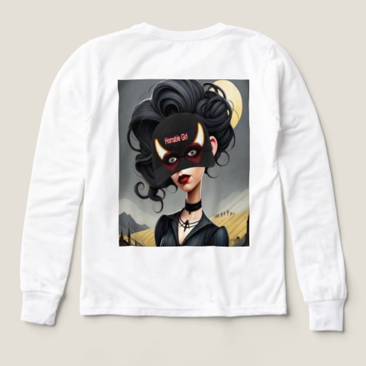 Cute Horrible girl  (デザイン背面)