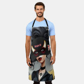 Cute Horrible girl  エプロン (着用した状態)