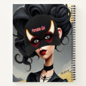 Cute Horrible girl  ノートブック (裏面)