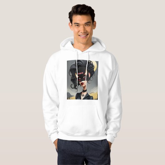 Cute Horrible girl  パーカ (正面フル)