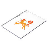 Cute Horse Chinese new year ノートブック (左側)