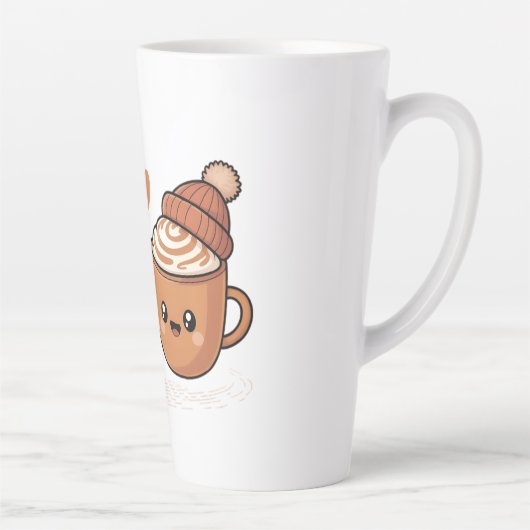 Cute Hot Cocoa Couple Mug カフェラテマグ (右)