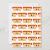 Cute Hot Dog Diggity BBQ Party  招待状 (裏面)