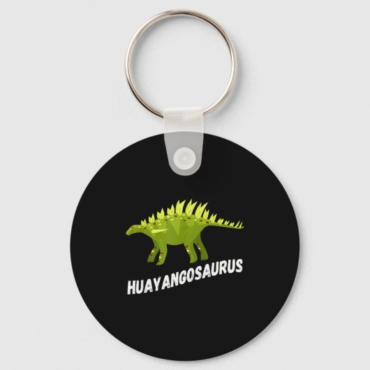 Cute Huayangosaurus Dinosaur Design  キーホルダー (正面)