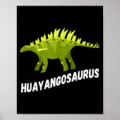 Cute Huayangosaurus Dinosaur Design  ポスター (正面)