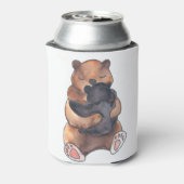 Cute Hugging Bears 缶クーラー (缶裏面)