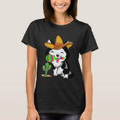 Cute Husky Dog Cinco de Mayo 5th of May Celebratio Tシャツ (正面)