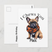 Cute I Chews You | フランスの絵葉書 ポストカード (正面/裏面)