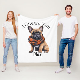 Cute I Chews You | フランス製フリースブランケット フリースブランケット