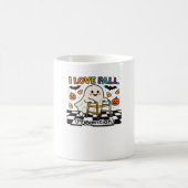 Cute I Love Fall Prevention Physical Therapy Ghost コーヒーマグカップ (中央)