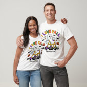 Cute I Love Fall Prevention Physical Therapy Ghost Tシャツ (ユニセックス)