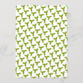 Cute Icons Christmas Holiday CUSTOM Dinner Party メニュー (裏面)