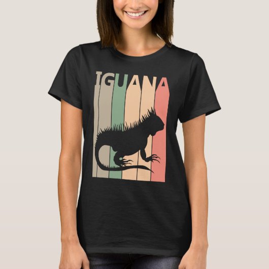 Cute Iguana Animal Tシャツ (正面)