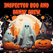  Cute Inspector Boo and Candy Crew トートバッグ