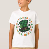 Cute Irish luck word art  Tシャツ (正面)