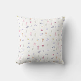 Cute Italian Minimalist Birthday クッション