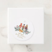 Cute It's Cold Outside Nutcracker Baby Shower  フェイバータグ (インサイチュ)