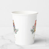 Cute It's Cold Outside Nutcracker Baby Shower  紙コップ (右)