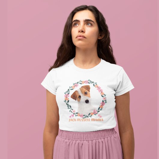 Cute Jack Russell Terrier - Jack Russell Mama Tシャツ