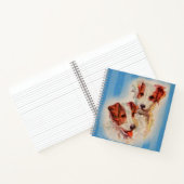 CUTE Jack Russell terriers print ノートブック (内部)