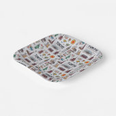 Cute Japan Icons: Sticker Pack Adventure ペーパープレート (傾斜あり)