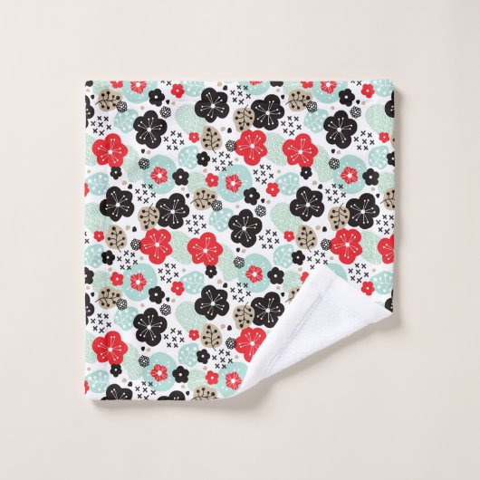 Cute Japanese patterns design Case-Mate iPhone Cas ウォッシュタオル (ウォッシュタオル)