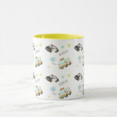 Cute Japanese Police & Ambulance - Soft Colors マグカップ (中央)