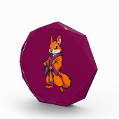 Cute Japanese Samurai Squirrel フォトブロック (右)