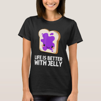 Cute Jelly For Men Women Matching Fruit Spread San Tシャツ