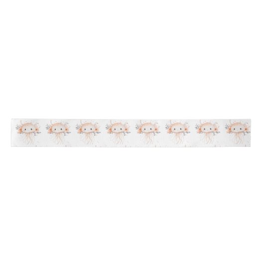 Cute Jellyfish サテンリボン (正面)