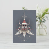 Cute Jumping Spider Christmas Cards シーズンカード (スタンド正面)