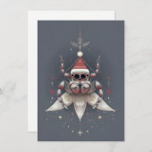 Cute Jumping Spider Christmas Cards シーズンカード (正面/裏面)