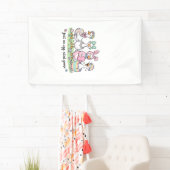 Cute Just an Eggcited Goose Easter Day Girl Women  横断幕 (インサイチュ)